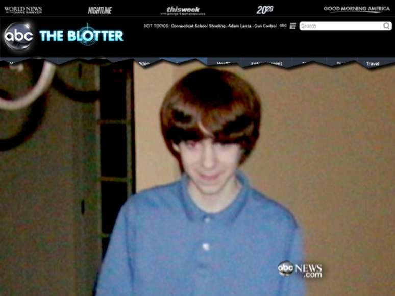 Imagem de 2005 mostra o jovem que teria matado sua mãe em casa e depois se dirigido até o colégio Sandy Hook, onde teria assassinado 20 crianças e outros seis adultos antes de tirar sua própria vida