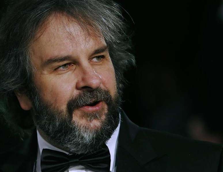 Diretor Peter Jackson durante a pré-estréia do filme "Hobbit", em Londres. Obra já faturou 13 milhões de dólares nos Estados Unidos e no Canadá desde a madrugada de sexta-feira. 12/12/2012.