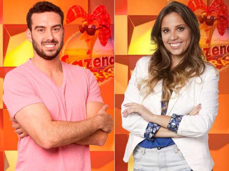 Rodrigo Carril foi indicado pela casa, enquanto Angelis foi a escolhida da Equipe Formiga