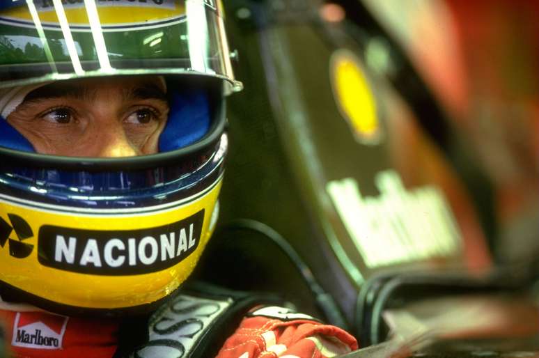 <p>Ayrton Senna foi tricampe&atilde;o mundial de F&oacute;rmula 1</p>