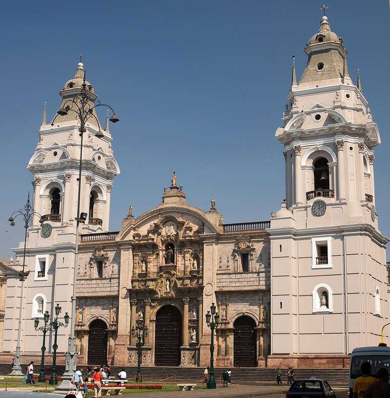 Catedral de Lima: construída em 1555, é considerada Patrimônio da Humanidade pela Unesco