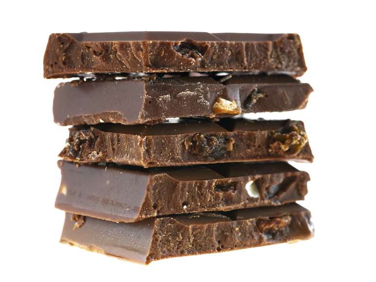 Chocolate foi encontrado dentro de um estojo infantil