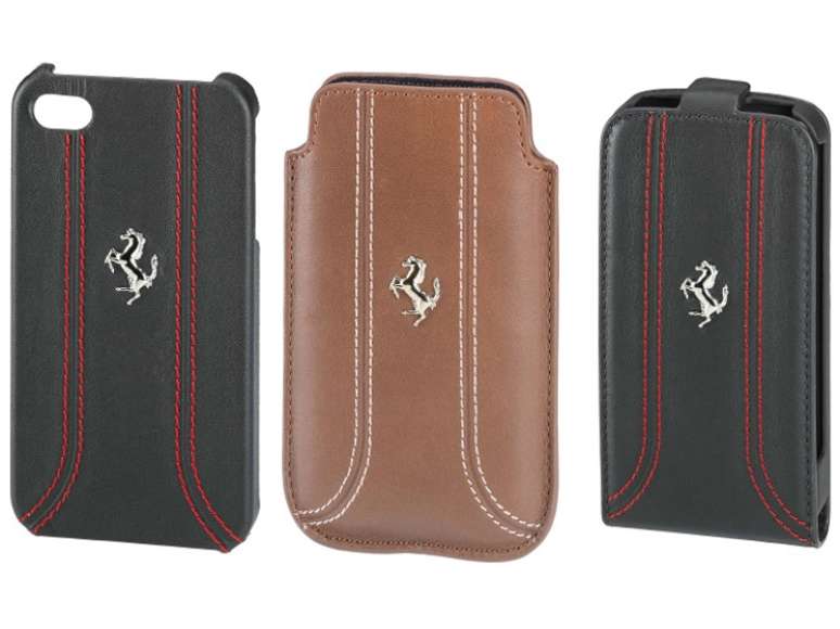 A Ferrari lan&ccedil;ou as vers&otilde;es para iPhone 5 de suas capas para o smartphone da Apple. Os acess&oacute;rios, dispon&iacute;veis na loja online da italiana, s&atilde;o inspirados na Ferrari Gran Tourism