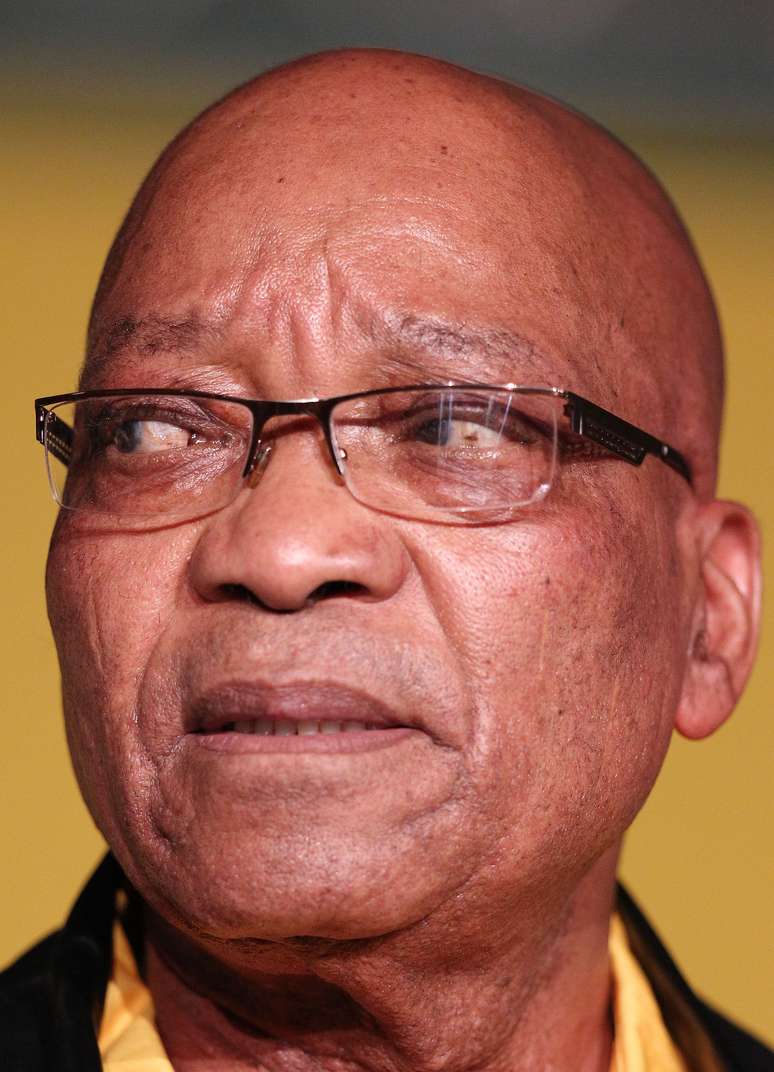 Jacob Zuma durante conferência do partido governista Congresso Nacional Africano em Bloemfontein (foto de 16 de dezembro de 2012)