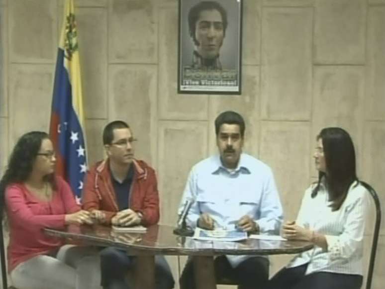 Em Cuba, Maduro deu informações sobre o estado de saúde de Chávez 