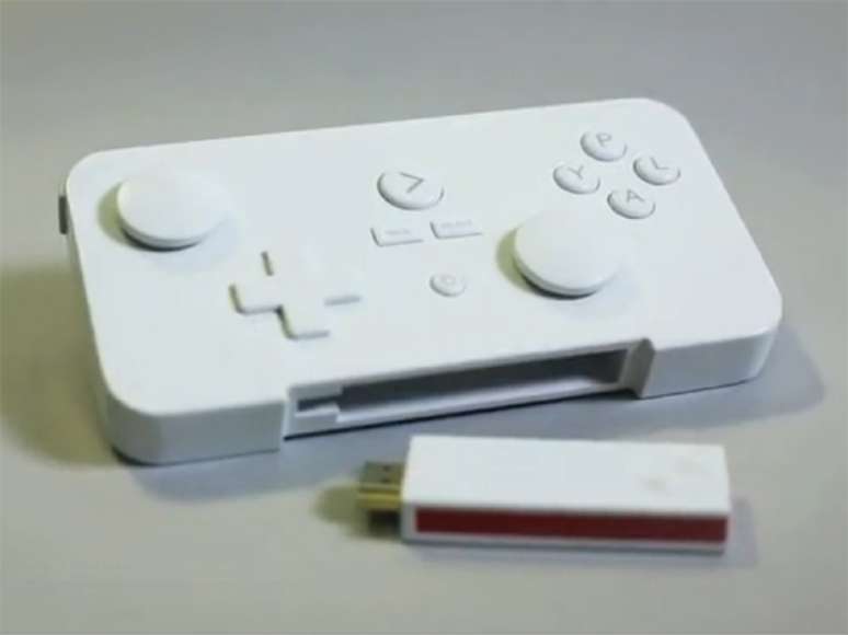 GameStick é baseado no sistema de Smart TV; para jogar basta plugar o console no aparelho e usar o serviço