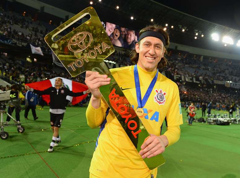 <p>C&aacute;ssio foi o heroi corintiano na conquista do Mundial</p>