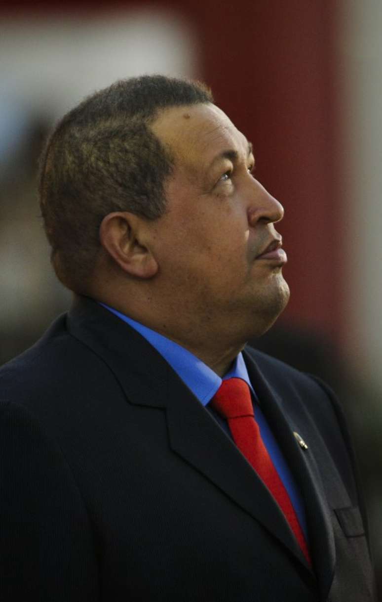 O presidente venezuelano, Hugo Chávez, em foto de setembro de 2012