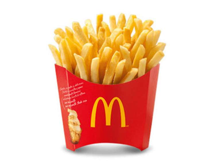 De acordo com o McDonald's do Canadá, as batatas não estragam porque não contêm umidade