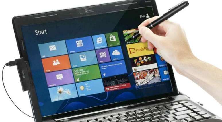 Aparelho promete transformar até laptops mais velhos em um notebook touch screen, desde que rodem Windows 8