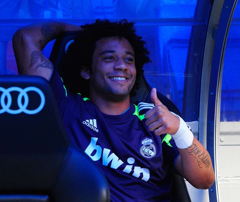 <p>Marcelo segue fora do Real Madrid por não estar entre os de melhor desempenho no elenco</p>