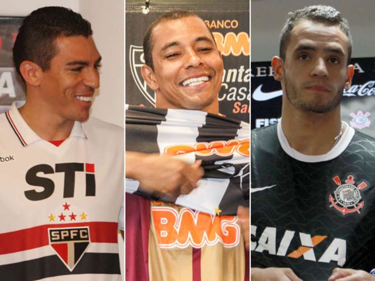 As equipes do futebol brasileiro correm para se refor&ccedil;ar para a temporada 2013. De refor&ccedil;os vindos do futebol europeu a transa&ccedil;&otilde;es dom&eacute;sticas, veja quem j&aacute; foi apresentado