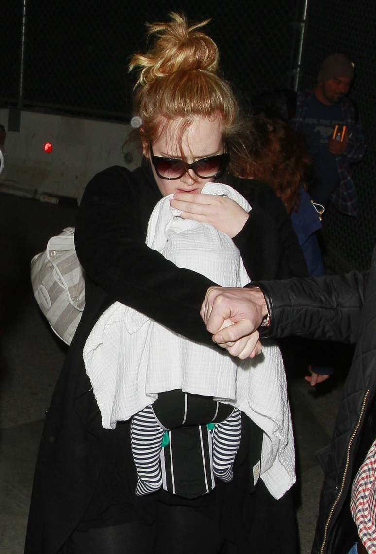 O filho de Adele nasceu no dia 19 de outubro de 2012