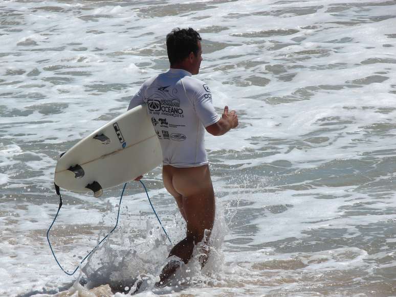 Ao todo foram 12 surfistas que participaram do torneio em Santa Catarina