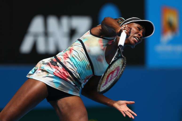 Venus Williams avançou em sua 13ª participação no Aberto da Austrália