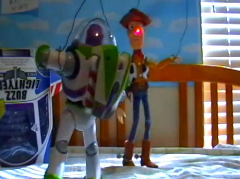 Dois fãs de <i>Toy Story</i> refilmaram a animação da Pixar