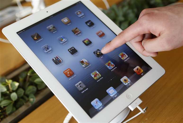 Sucessor do iPad com tela retina (foto) pode ter 128 GB de armazenamento