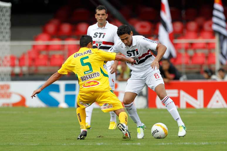 Ganso participou do lance do primeiro gol, mas teve atuação discreta contra o Mirassol