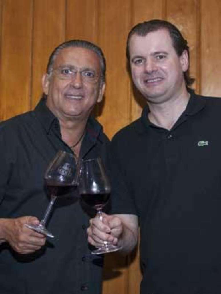 O narrador Galvão Bueno se tornou sócio da Miolo Wine Group