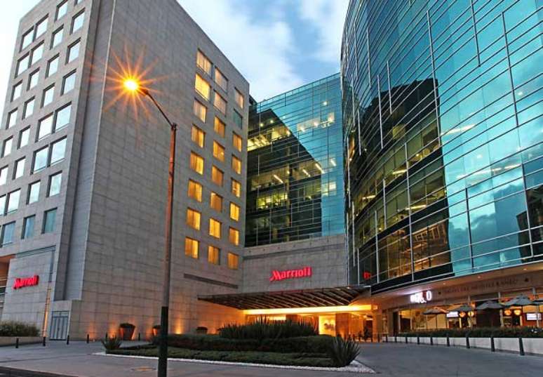 <p>O Marriott Bogotá é um dos principais hotéis na região de Ciudad Salitre</p>