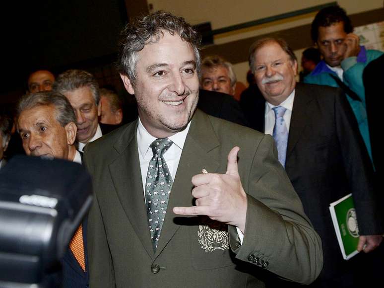 Paulo Nobre foi eleito o novo presidente do Palmeiras em eleição realizada nesta segunda-feira