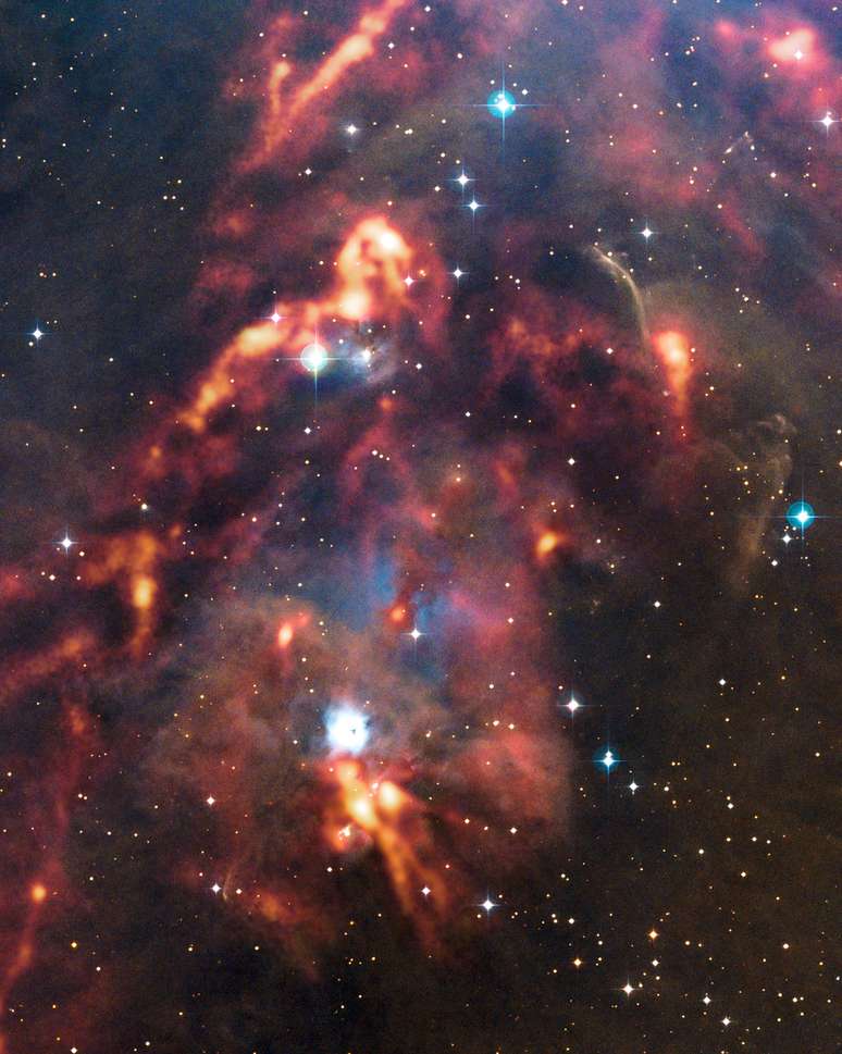 A imagem da região de Orion revela os locais secretos onde novas estrelas se formam