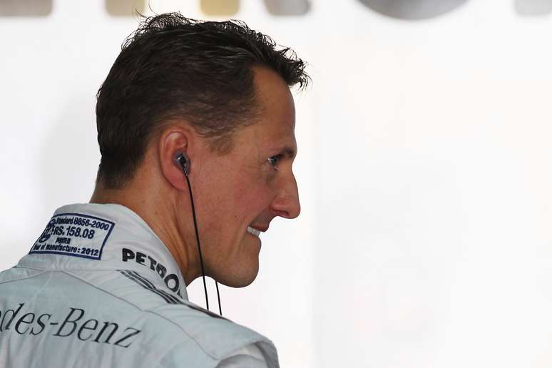 <p>Schumacher n&atilde;o cobrou nada para estrelar campanha no Chile</p>