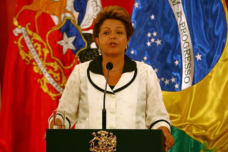 Dilma Rousseff discursou durante encontro neste sábado no Chile