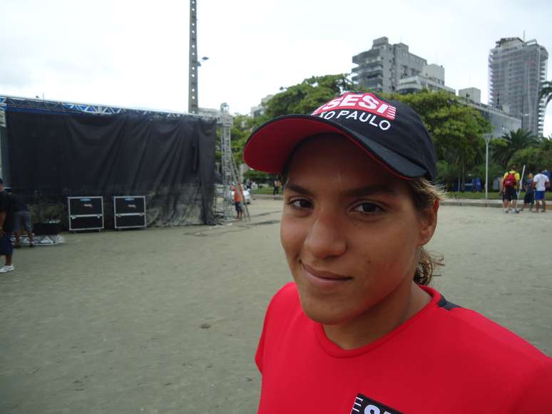 Ana Marcela fez reclamações depois de maratona em Santos