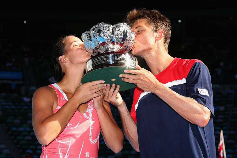 Em casa, dupla formada por Jarmila Gajdosova e Matthew Ebden venceram o Aberto da Austrália 