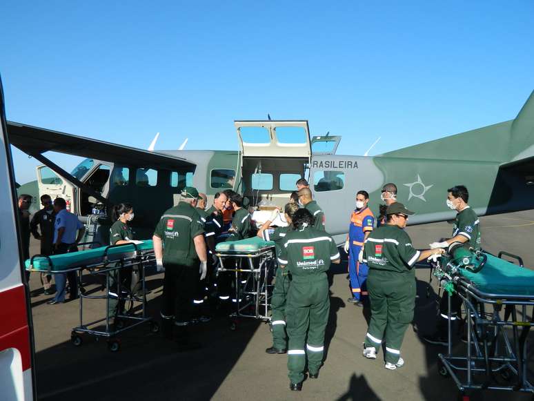 Força Aérea Brasileira transportou 39 feridos de Santa Maria para Porto Alegre