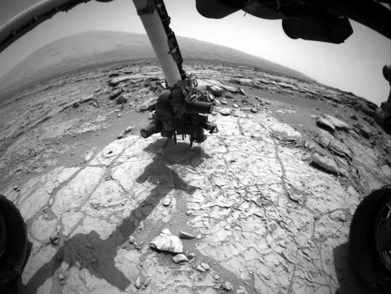 <p>O robô da Nasa pousou em Marte no mês de agosto de 2012</p>