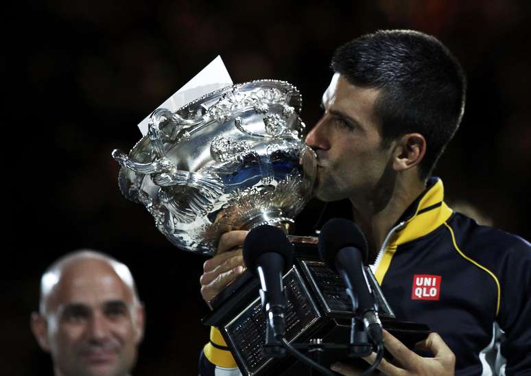 Novak Djokovic conquistou o Aberto da Austrália recentemente
