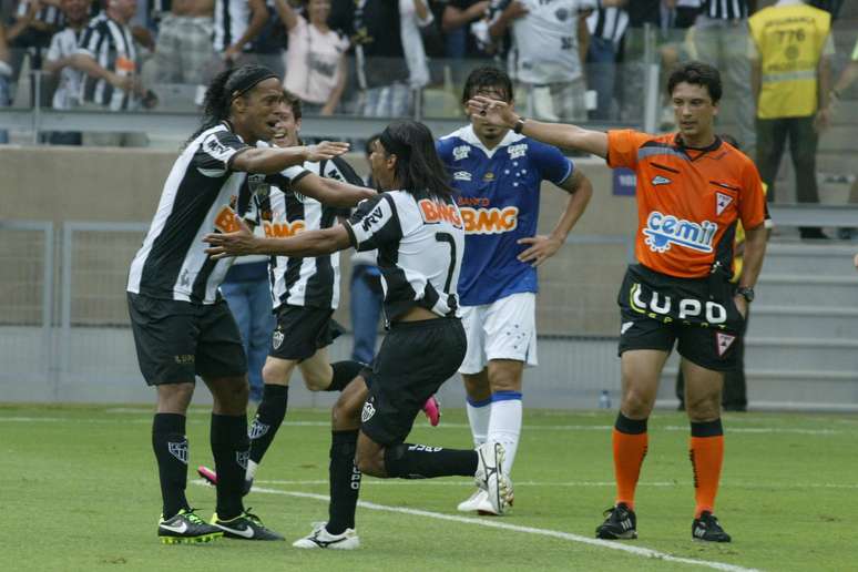 Atleticanos acabaram derrotados pelo Cruzeiro no clássico disputado no novo Mineirão