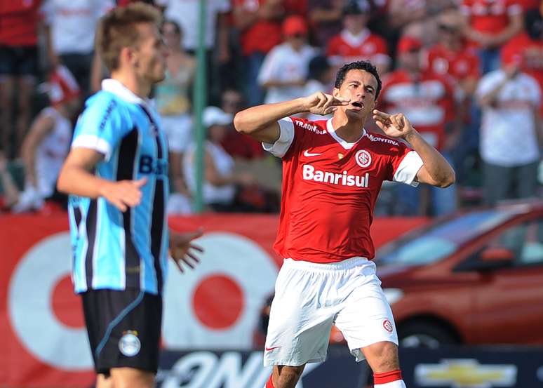 Leandro Damião decretou a vitória do Grêmio no clássico disputado em Erechim