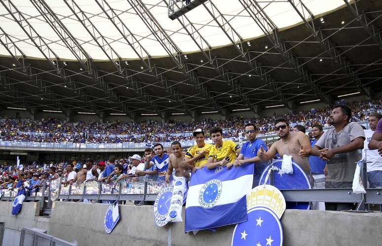 Estrutura do Mineirão chamou a atenção dos jogadores que estrearam o local no clássico entre Cruzeiro e Atlético-MG