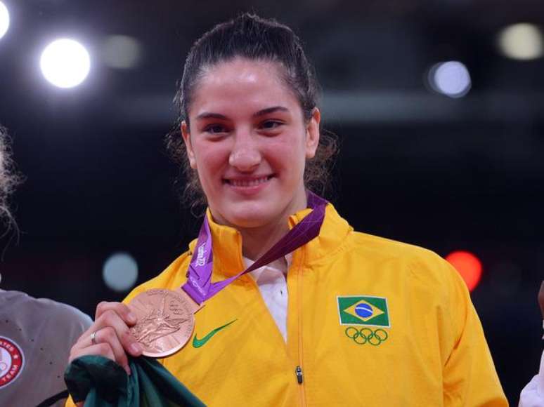 Mayra Aguiar não luta desde que conquistou o bronze em Londres