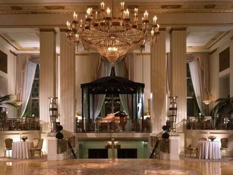 O hotel Waldorf Astoria é um dos símbolos da época dourada de Nova York