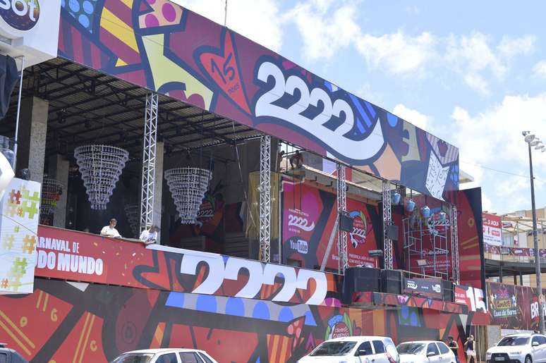 <p>Camarote Expresso 2222, de Gilberto Gil, é uma das atrações do Carnaval de Salvador</p>