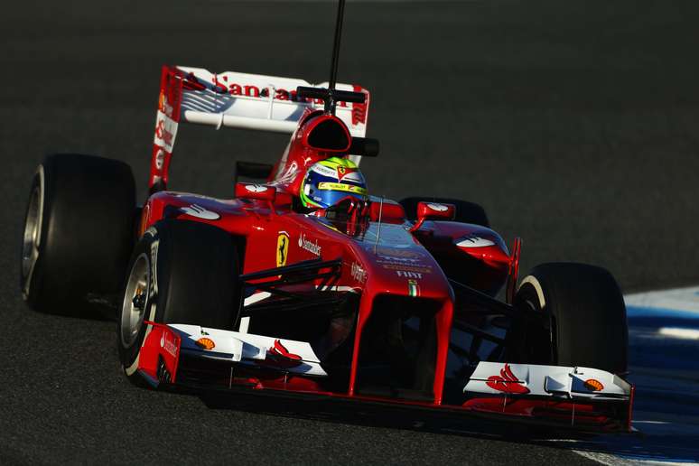 <p>Felipe Massa marcou o melhor tempo da pré-temporada da F1 até aqui</p>