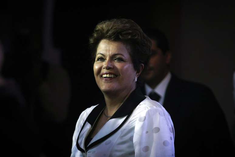Dilma Rousseff durante visita oficial ao Chile em janeiro de 2013