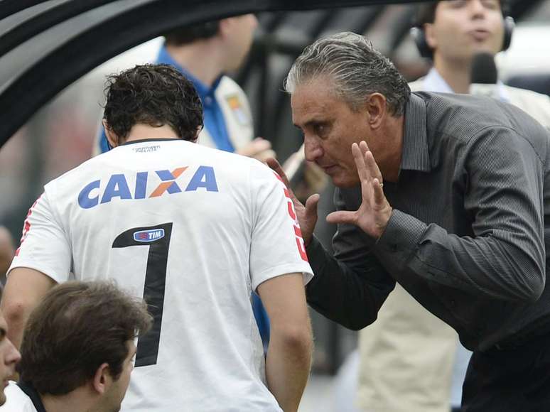 <p>Alexandre Pato jogou por pouco tempo na etapa final da partida contra o S&atilde;o Caetano</p>