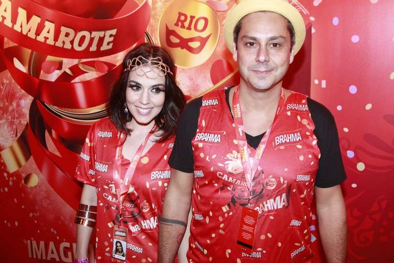 Alexandre Nero chega para acompanhar o Carnaval carioca no camarote Brahma