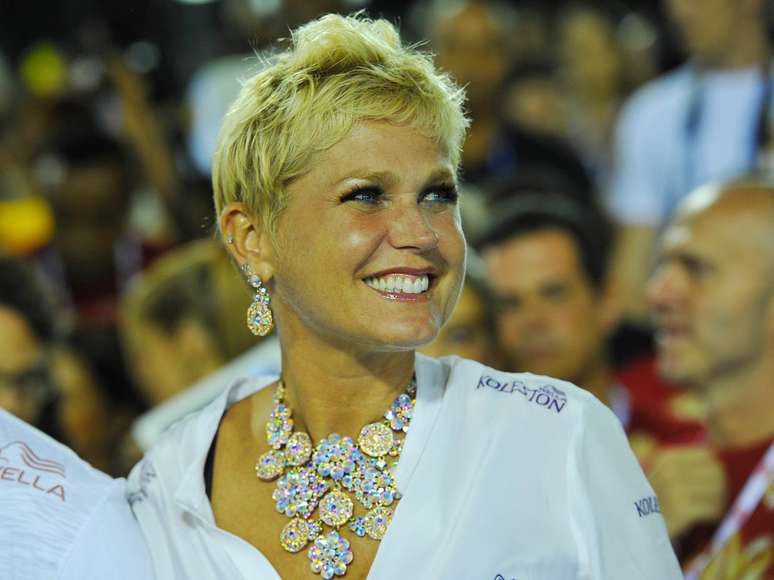 <p>A apresentadora Xuxa, em foto durante o Carnaval</p>