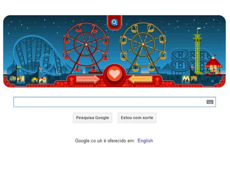 George Ferris, inventor da roda-gigante, foi lembrado em doodle de Dia dos Namorados