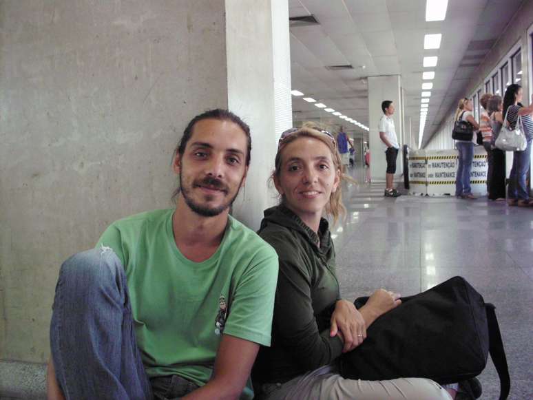 Os argentinos Javier e Eugenia Cerimedo exaltaram a cordialidade dos brasileiros