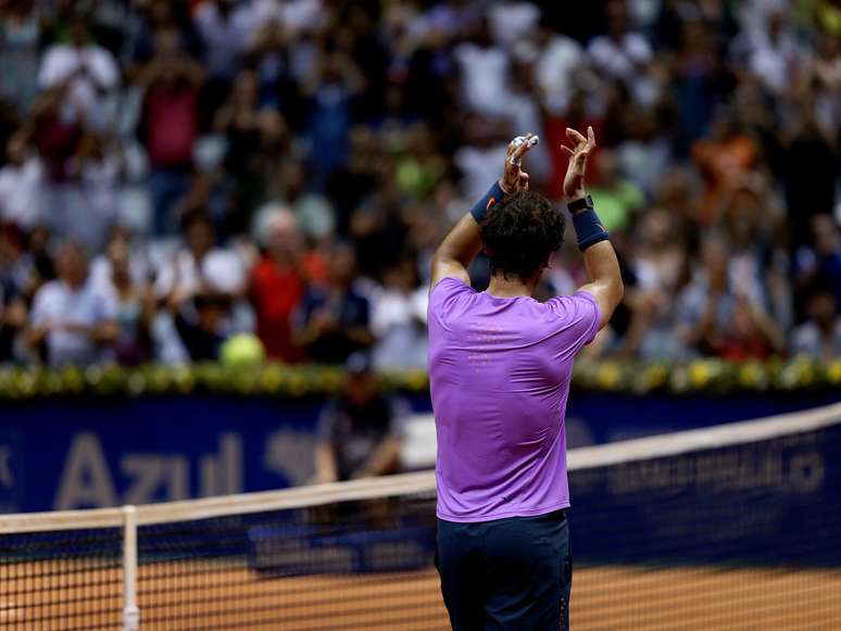 O Brasil Open de 2013 pode ser palco do primeiro título de Rafael Nadal desde o retorno às quadras. Neste sábado, o espanhol, número 5 do mundo, encontrou dificuldades, mas venceu o argentino Martín Alund