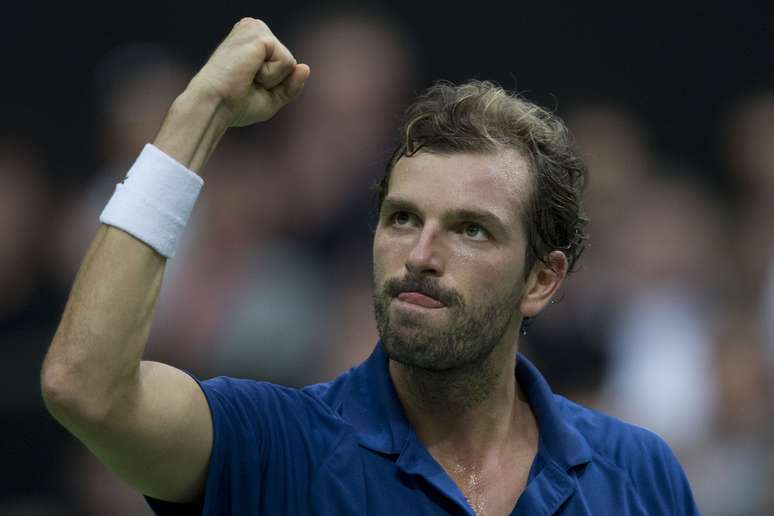 <p>Benneteau tinha eliminado Federer nas quartas</p>