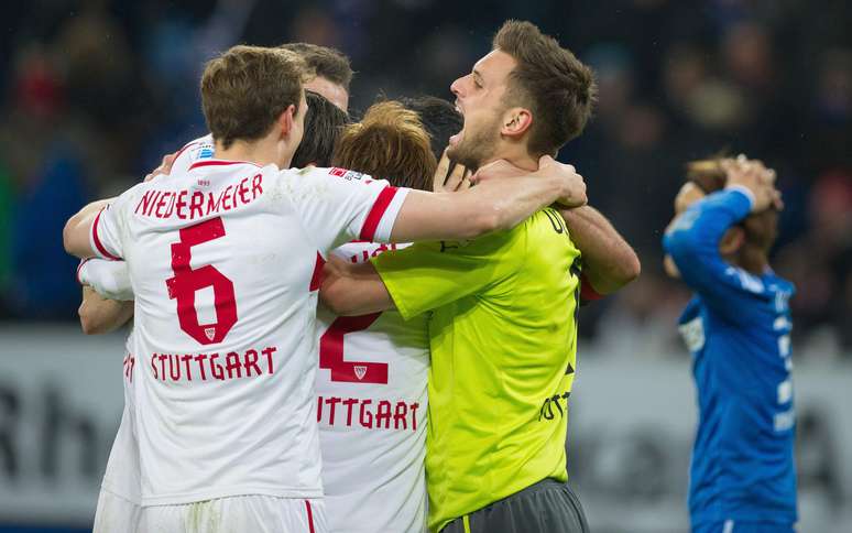 <p>Stuttgart contou com gol logo no início do jogo para comemorar a vitória</p>