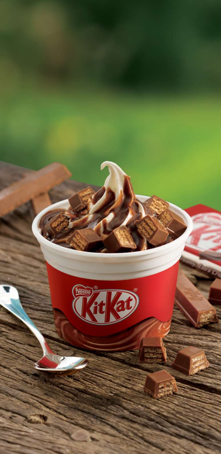 <p>Kit Kat agora vem em pedacinhos em nova sobremesa da rede</p>
